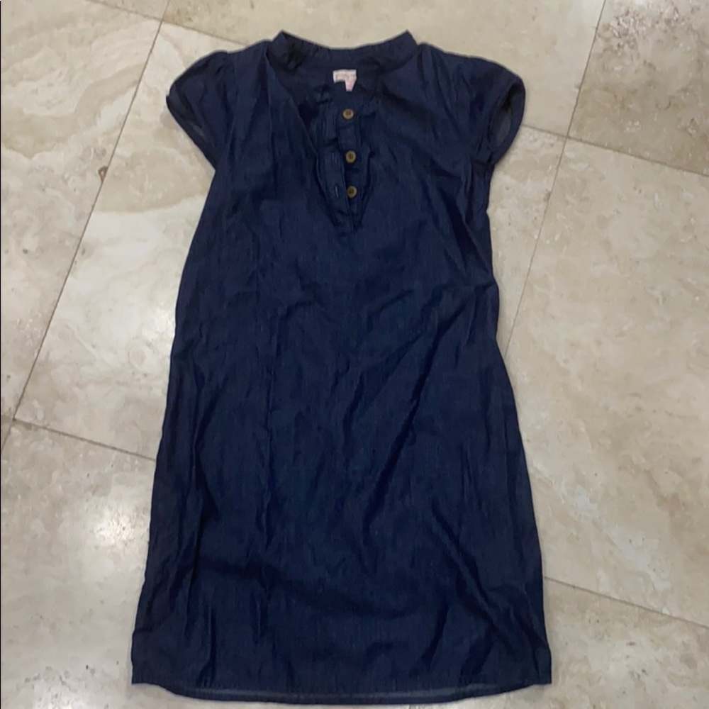 Penny Candy Girls Size 7 Denim Dress